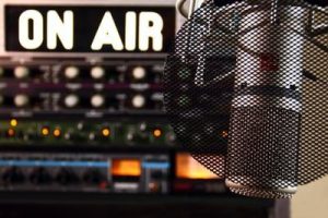 On air radio image