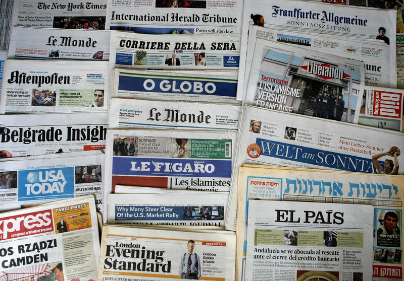 International Newspapers Image